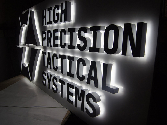 High precision tactical sistems - контражурные буквы